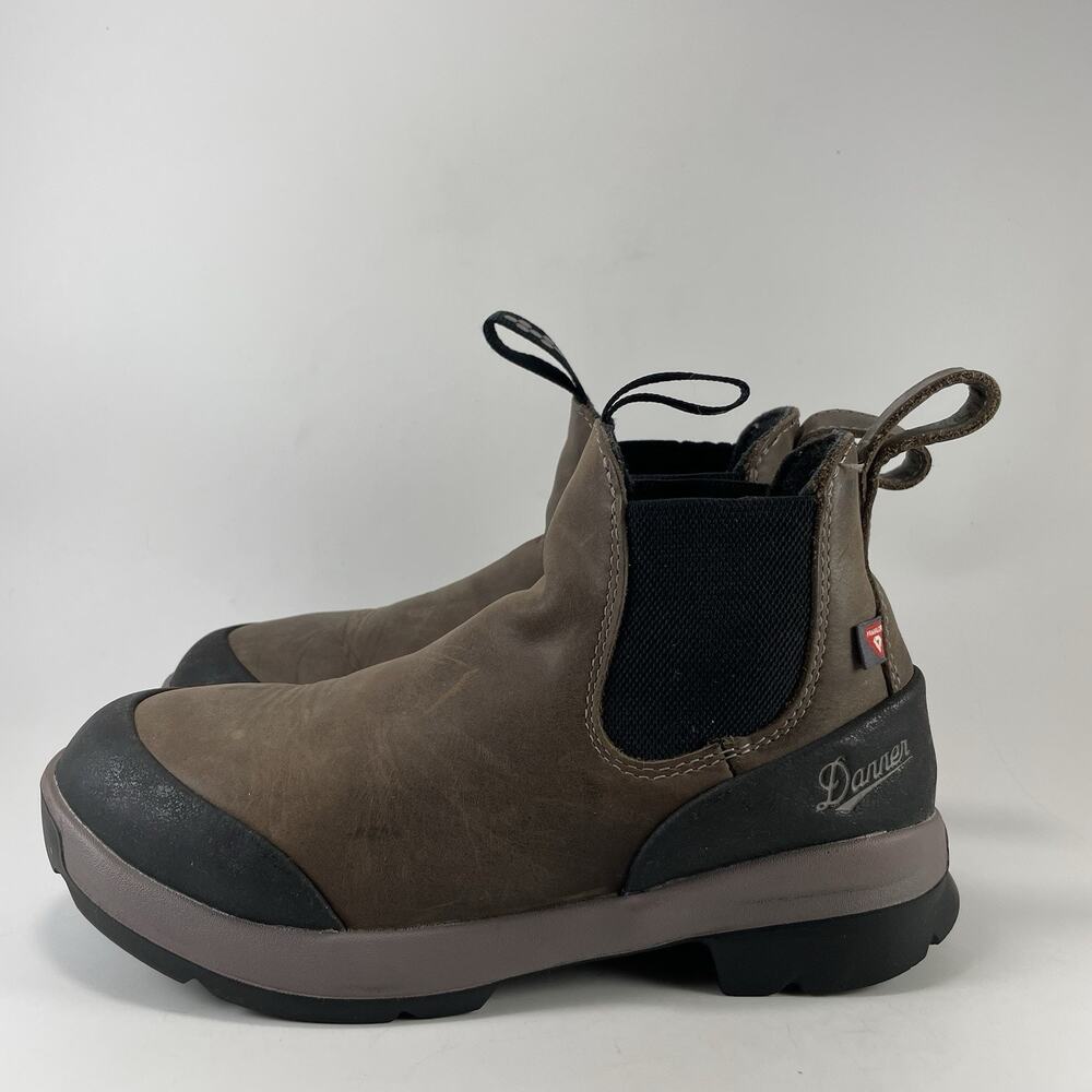 Danner Ridgefield Chelsea Boots Womens Size 6 Driftwood Suede Winter 30273 - Picture 3 of 13